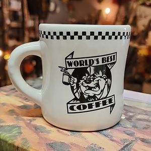 Vintage 1993 Tasmanian Devil Taz World's Best Coffee Diner Mug Acme HomeWorks